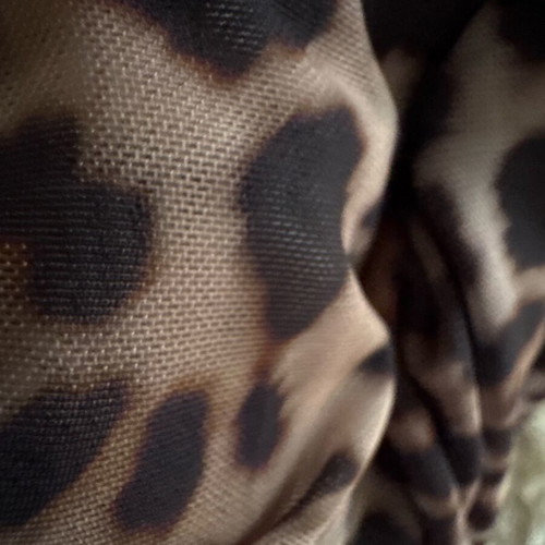Women's animal print dress new, elastic, sizes S to L