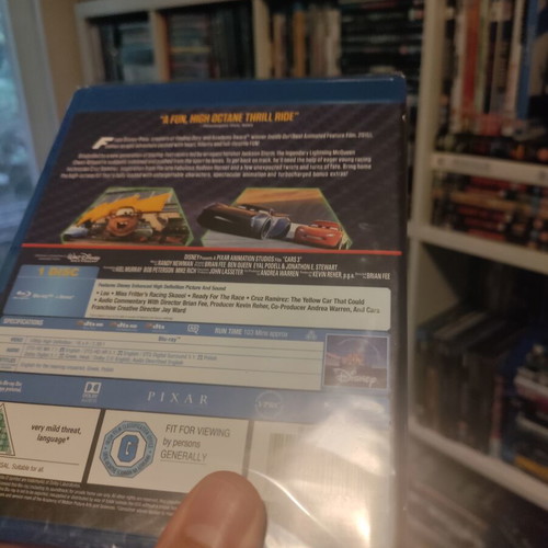 Cars 3 Blu-Ray with Greek audio and subtitles, Disney Pixar