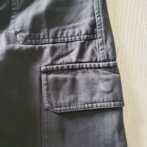 Zara denim pants anthracite with pockets new