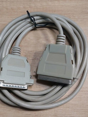 Καλώδιο εκτυπωτή παράλληλης DB25 parallel port 3 μέτρα σαν καινούργιο