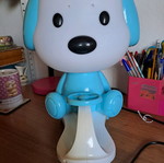 Children's lamp used, working
