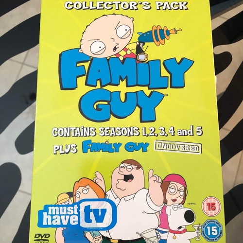 Family Guy Complete Series 1-5 DVD used, 14-disc boxset