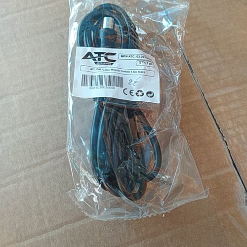 RF Cable 1.5m Black New