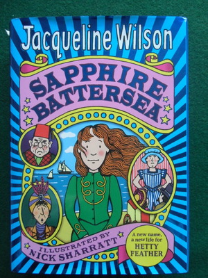 English Children's Book Sapphire Battersea Jacqueline Wilson like new