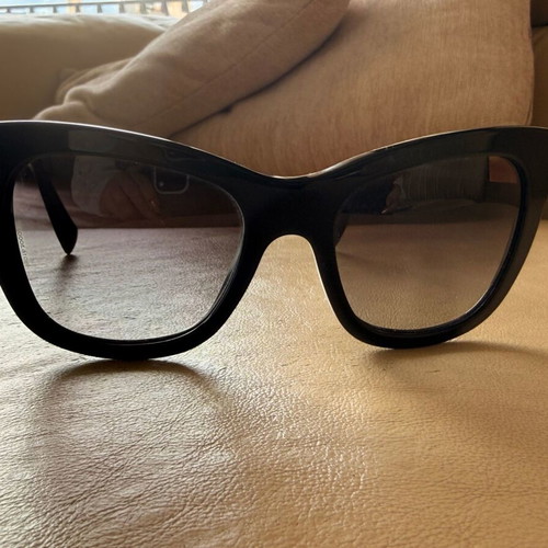 Dolce & Gabbana Mosaico Collection sunglasses like new with case black and gold