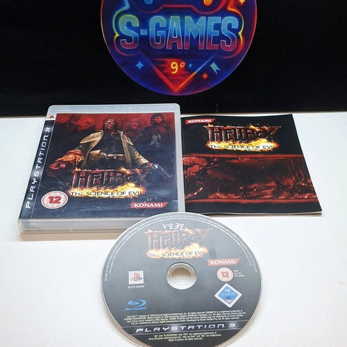 Hellboy The Science of Evil PlayStation 3 game used