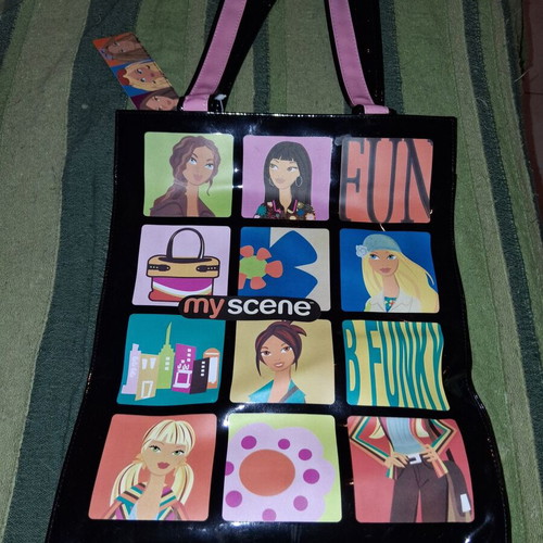 My Scene vintage tote bag Mattel 2003 Y2K
