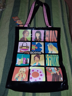 My Scene vintage tote bag Mattel 2003 Y2K