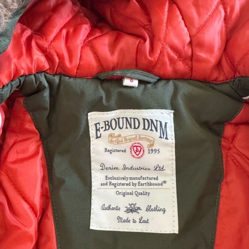 E-Bound jacket size 116 cm for 6 years old, like new, green