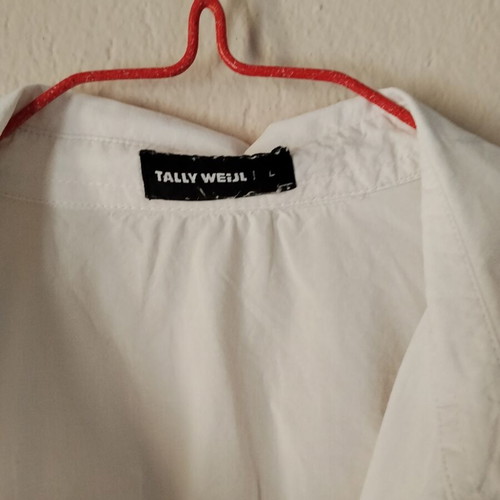 White long shirt dress Taily Weijl like new, size L
