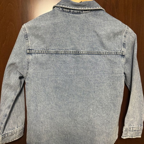 Zara denim shirt for boy like new, size 8, blue