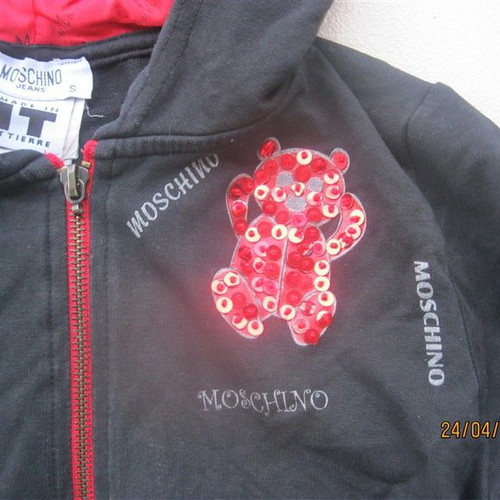 Ζακέτα Moschino μεταχειρισμένη, μέγεθος S, μαύρη