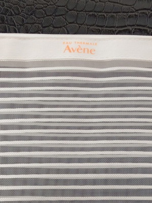 Avene toiletry bag new, white, size 20.5x17