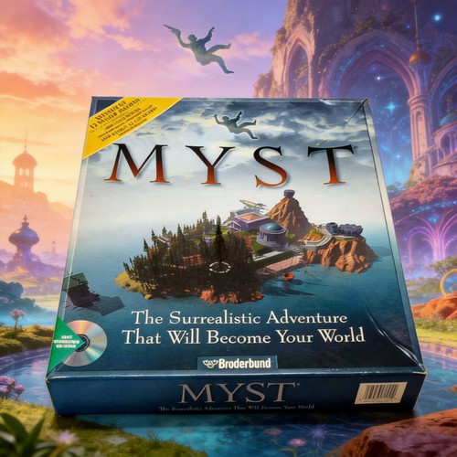 Myst PC περιπέτεια μεταχειρισμένο, Big Box, Broderbund