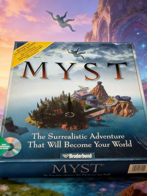 Myst PC περιπέτεια μεταχειρισμένο, Big Box, Broderbund
