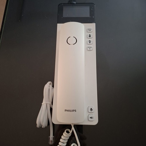 Philips wired home phone with screen and speakerphone