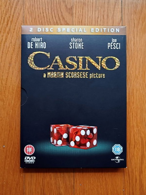 Casino DVD μεταχειρισμένο, 2 δίσκοι, χωρίς ελληνικούς υπότιτλους