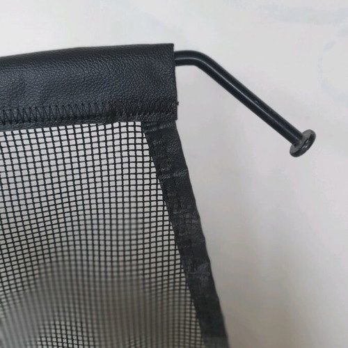 Car Trunk Safety Net like new, half-height with leather straps