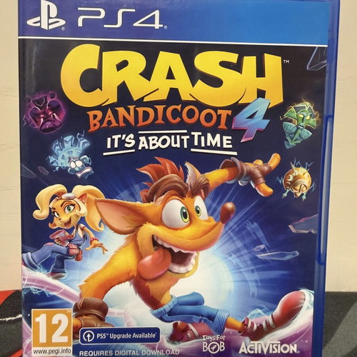 Crash Bandicoot 4 It's About Time PS4 game like new