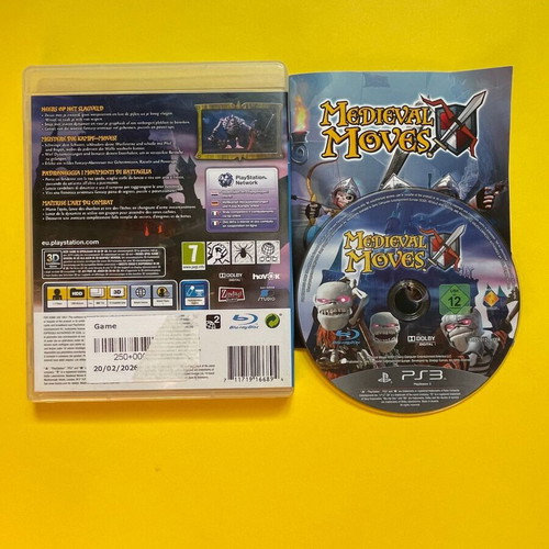 Medieval Moves PS3 used game, action and adventure genre