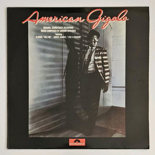 American Gigolo Original Soundtrack vinyl used 1980 Greek pressing