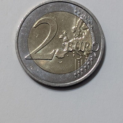 Collectible commemorative 2 euro coin Monaco 2012 like new