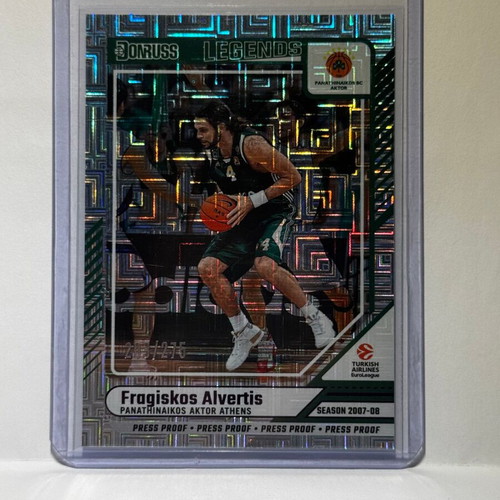 Panini Donruss Euroleague Fragiskos Alvertis Legend Card 2024-25 new