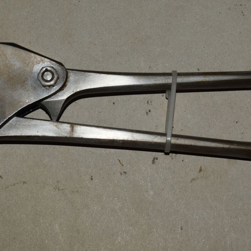 Vintage German lead seal pliers used, steel