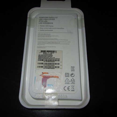 Samsung Galaxy S7 LED View Cover χρυσό καινούργιο σφραγισμένο