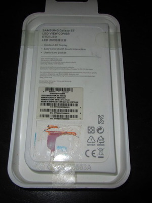 Samsung Galaxy S7 LED View Cover χρυσό καινούργιο σφραγισμένο
