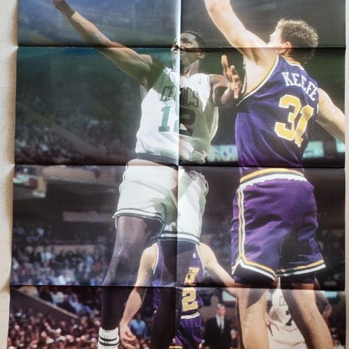Rare double poster Michael Jordan & Dominique Wilkins like new, Maties sto Basket