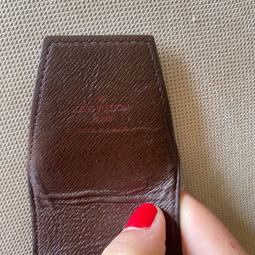 Louis Vuitton etui used, cigarette pack case