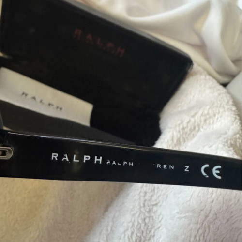 Ralph Lauren oval sunglasses, black, collectible