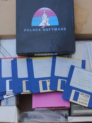 Δισκέτες PC μεταχειρισμένες, vintage συλλογή δεκαετίας 90
