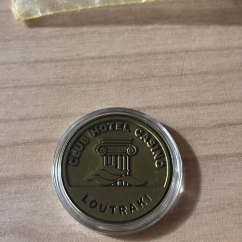 Commemorative Coin 30 Years Casino Loutraki new