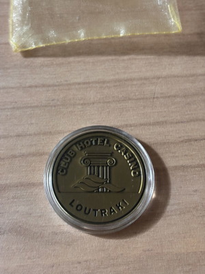 Commemorative Coin 30 Years Casino Loutraki new