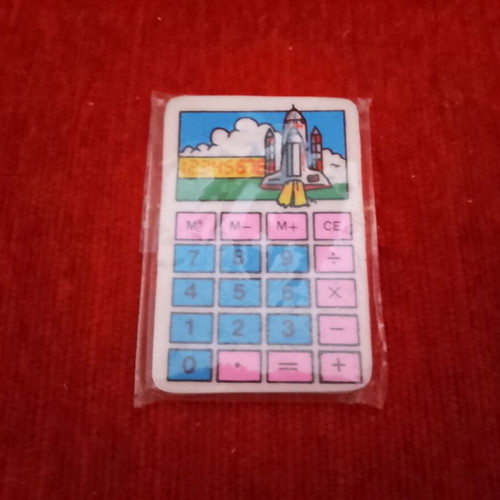 Collectible erasers 1985-1990 new, pack of 2 with Mickey Mouse