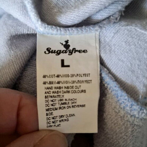 Sugarfree Sleeveless Terry Women's Vest Like New