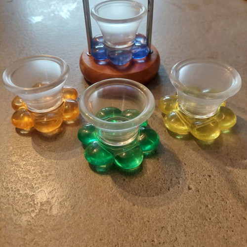 Family egg holder set used, minimally used condition
