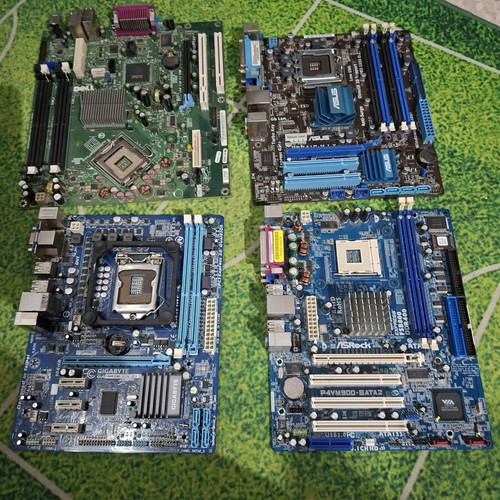 Motherboard pack of 4 used, untested models included