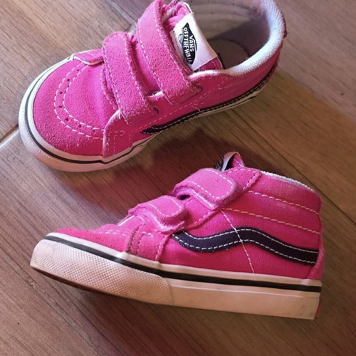 Vans shoes size 22 used, very good condition