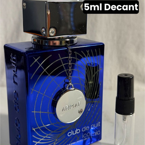 Armaf Club De Nuit Iconic Eau de Parfum 5ml decant like new
