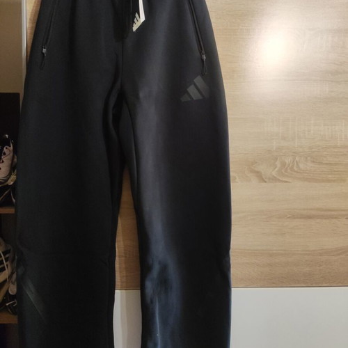 Adidas WZNE loose fit barrel pants, black, XS