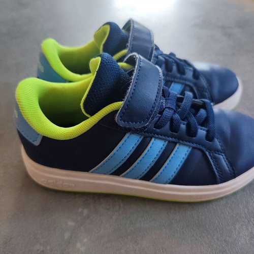 Adidas Tensaur Sport 2.0 sneakers size 29 like new, blue and green