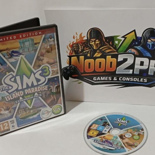 The Sims 3 Island Paradise PC expansion pack used, limited edition