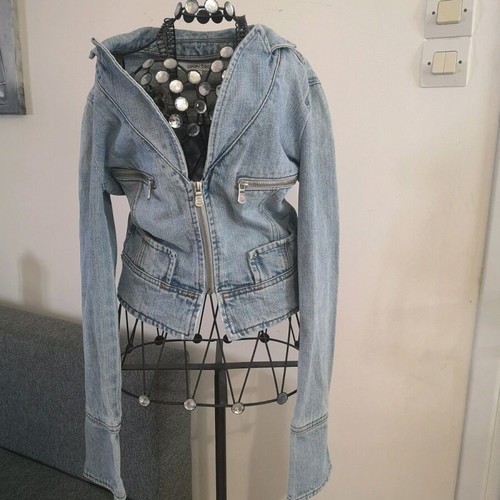 Celestino denim jacket used, blue, size S