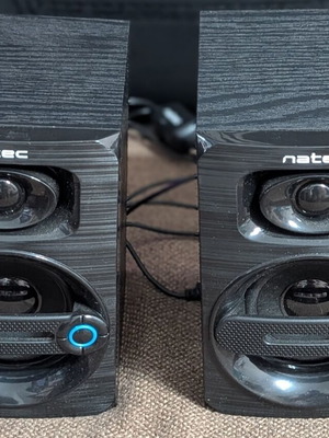 Natec computer speakers like new, 6W, wired
