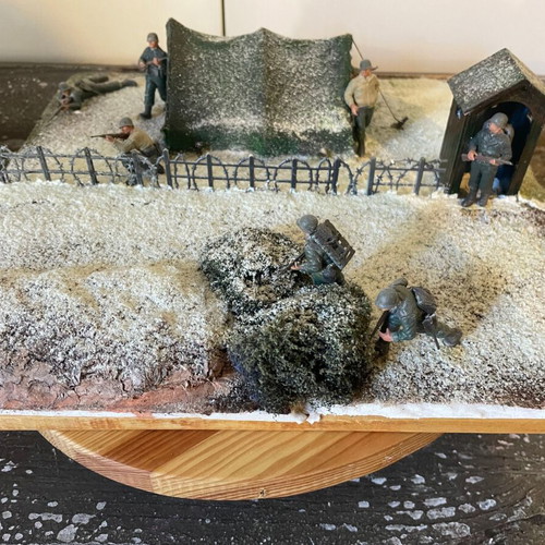 World War II Diorama new, scale 1:35