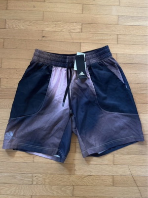 Adidas Melbourne Tennis shorts, grey and purple, size M