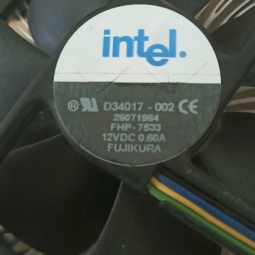 Intel D34017-002 CPU cooler Socket LGA 775 used